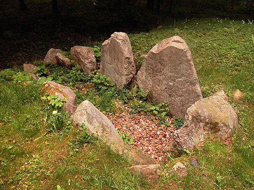 Gravkammeret set fra sydvest.