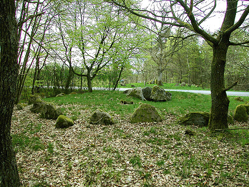 De to ”Klemstrup-dysser” set fra nordvest.