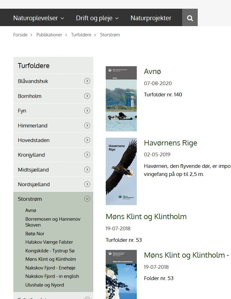 Vandreture i Statsskovene